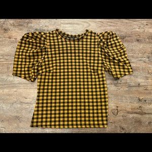 NWT Plaid Top